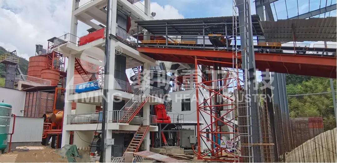 年產40萬噸礦渣高爐礦渣微粉制備混凝土摻合料生產線