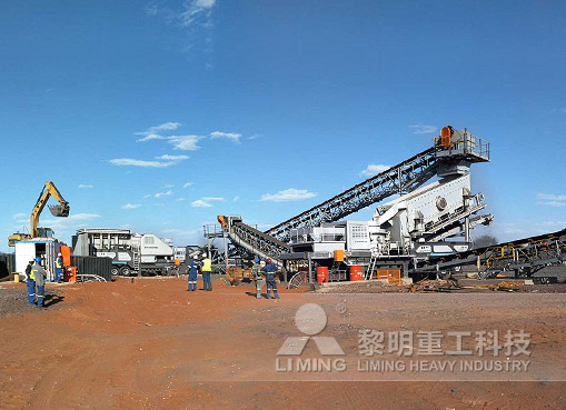 南非約翰內斯堡shichan 250噸錳礦石移動破碎篩分生產線